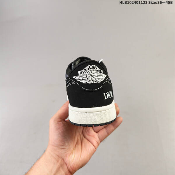 Jordan Air Jordan 1 Low Black/White/Dior Monogram EU 36-45 basketball