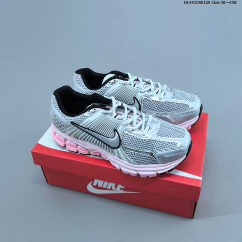 Nike Zoom Vomero 5 Light Grey Dark Grey Cream Black EU 36-45 Running Shoe - Unisex (BS-61772)