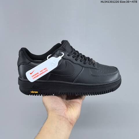 Nike Air Force 1 07 HV5953-001 Black Dark Green EU 36-47 Sneaker - Unisex (BS-62425)