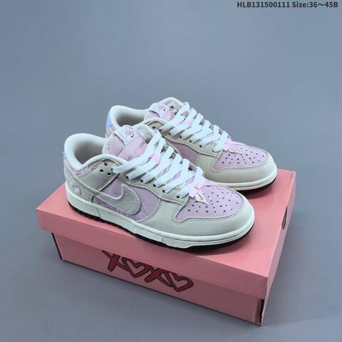 Nike Dunk SB Low Light Pink Off White Light Blue Dark Red EU 36-45 Skate Shoe - Unisex (BS-62055)