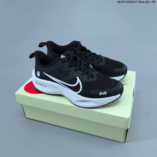 Nike Zoom X black white blue EU 36-45 running shoe