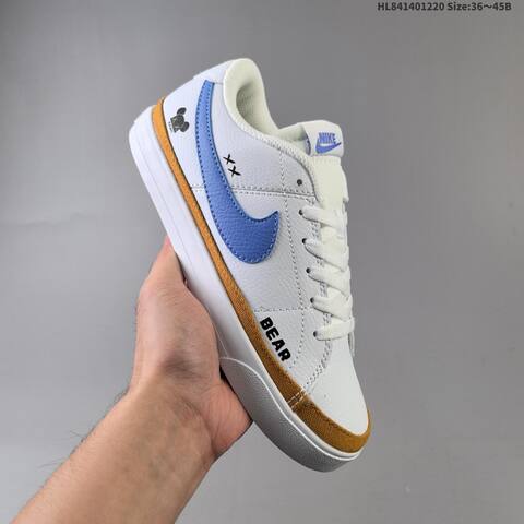 Nike Court Legacy CU4150-109 White Black Red Tan EU 36-45 Skate Shoe - Unisex (BS-62546)