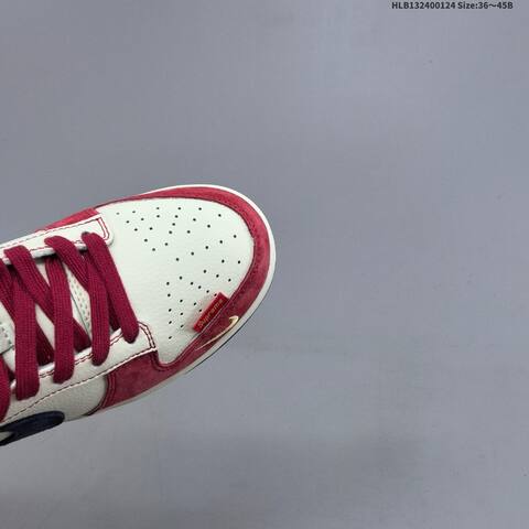 Nike Dunk SB Low Sail Red Navy Gold EU 36-45 Skate Shoe - Unisex (BS-61784)