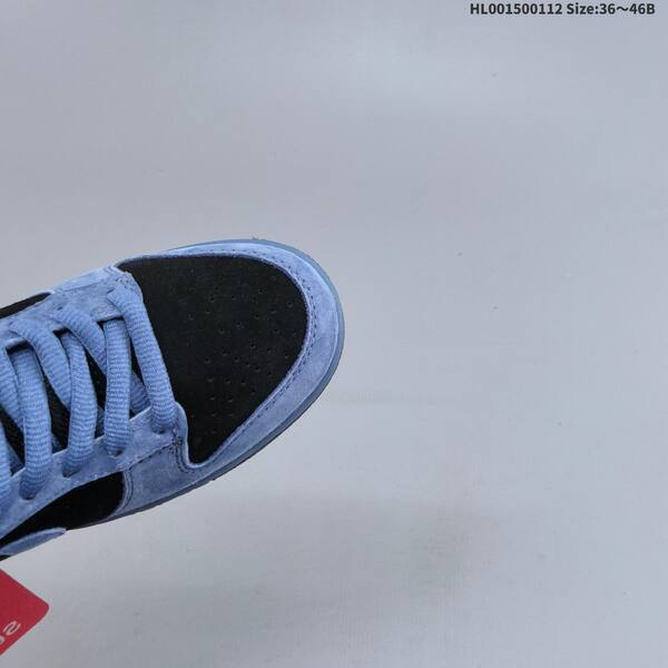 Nike SB Dunk Low Supreme blue black red EU 36-46 skate shoe