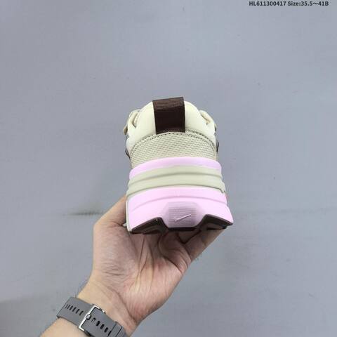 Nike V2K Run Beige Pink Brown Light Purple EU 35 5-41 Running Shoe - Unisex (BS-60674)