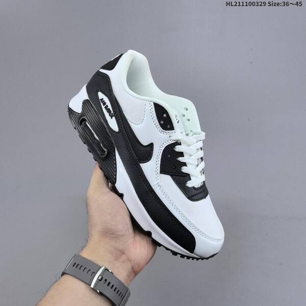 Nike Air Max 90 white black EU 36-45 running shoe