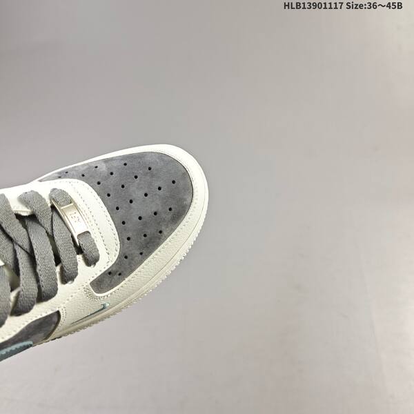 Nike Air Force 1 07 Low Stussy off white grey blue red EU 36-45 sneaker
