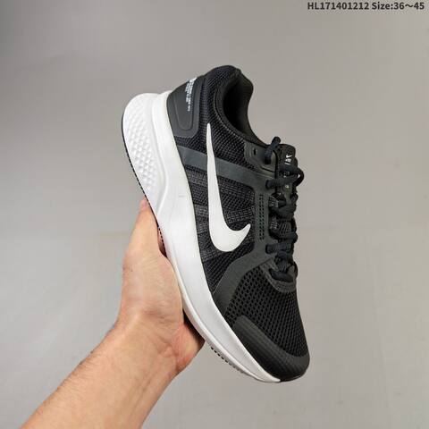 Nike Run Swift 2 CU3528 Black White Light Blue Pink EU 36-45 Running Shoe - Unisex (BS-62737)