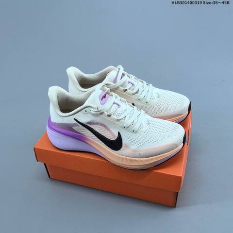 Nike Air Zoom Pegasus 42 Grey Black Mint Purple White EU 36-45 Running Shoe - Unisex (BS-61235)