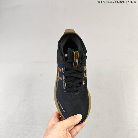 ASICS GEL-NIMBUS 27 Black Bronze Gold EU 36-47 Running Shoe Running Sneakers - Unisex (BS-69223)