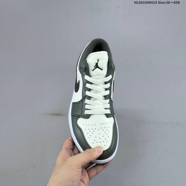 Jordan Air Jordan 1 Low white/olive green/black 36~45 lifestyle