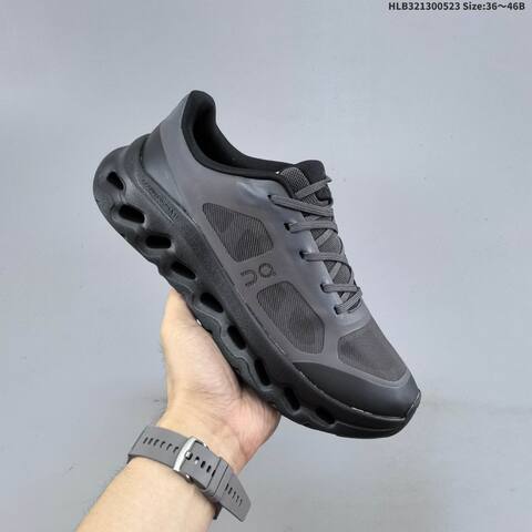 On Cloudtilt Dark Grey Black EU 36-46 Running Shoe Running Sneakers - Unisex (BS-69527)