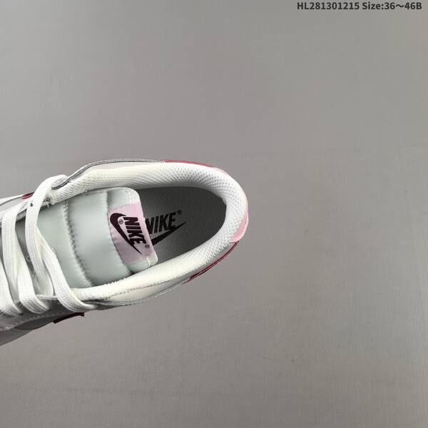 Nike Dunk Low white light grey dark burgundy light pink EU 36-46 skate shoe