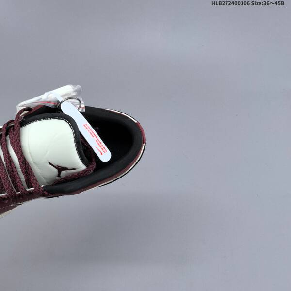 Jordan Air Jordan 1 Low burgundy/white/black EU 36-45 lifestyle