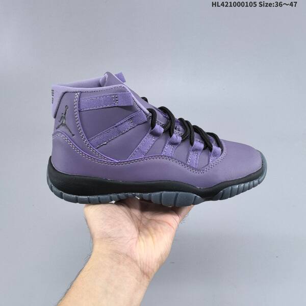 Air Jordan Air Jordan 11 Retro purple/black/ice blue 36~47 basketball