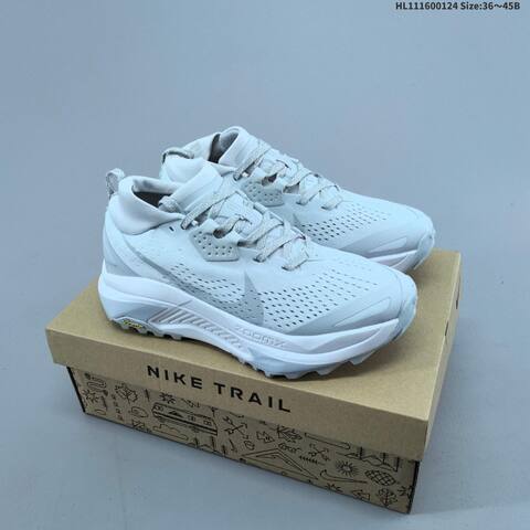 Nike ReactX Pegasus Trail 6 Light Grey White EU 36-45 Trail Shoe - Unisex (BS-61786)