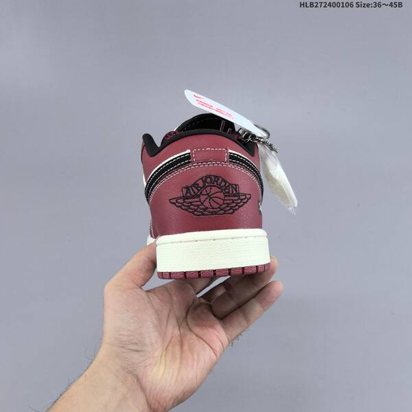 Jordan Air Jordan 1 Low burgundy/white/black EU 36-45 lifestyle