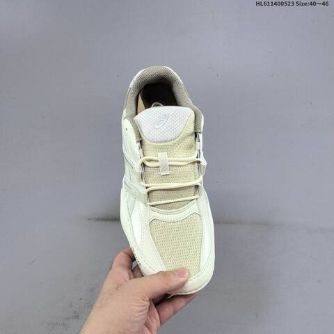 ASICS HYPERSYNC Cream Beige Silver EU 40-46 Running Shoe Running Sneakers - Men's (BS-68807)