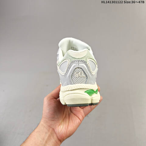 ASICS GEL-NYC Grey Cream Green EU 36-47 Running Shoe Running Sneakers - Unisex (BS-69250)