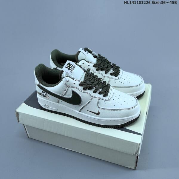 Nike Air Force 1 Low Undefeated white dark green EU 36-45 sneaker