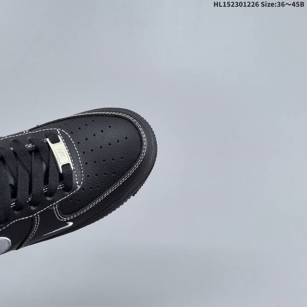 Nike Air Force 1 07 LV8 black silver white EU 36-45 sneaker