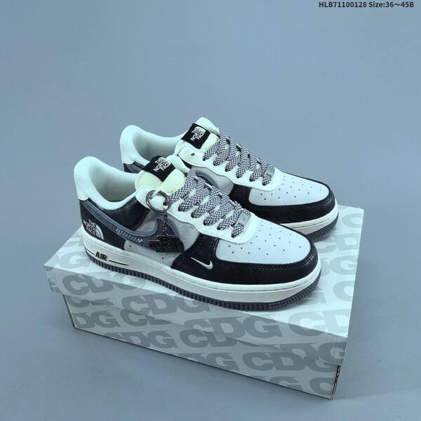 Nike Air Force 1 07 LV8 DM6688 off white grey black EU 36 45 skate shoe EU 36-45