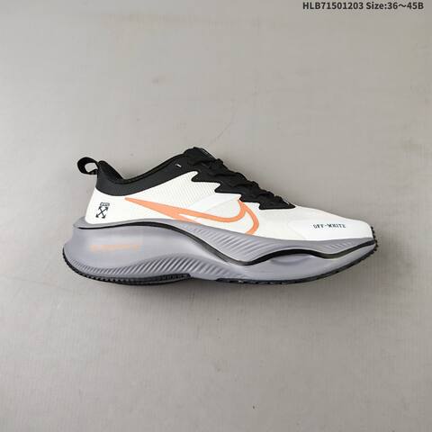 Nike Pegasus Plus Zoom React CK4318 Black Grey White Orange EU 36-45 Running Shoe - Unisex (BS-62858)