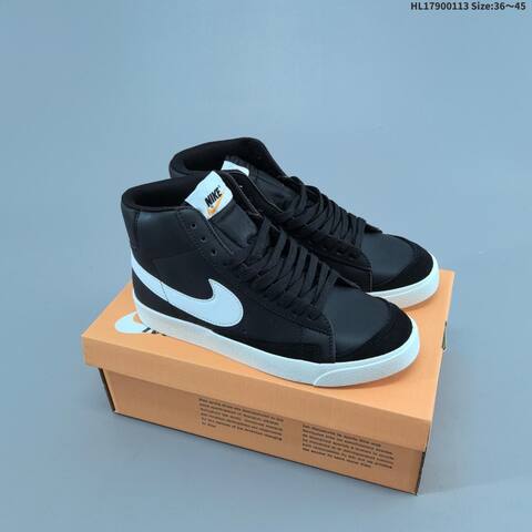 Nike Blazer Mid 77 VNTG White Blue Black Sail EU 36-45 Skate Shoe - Unisex (BS-62011)