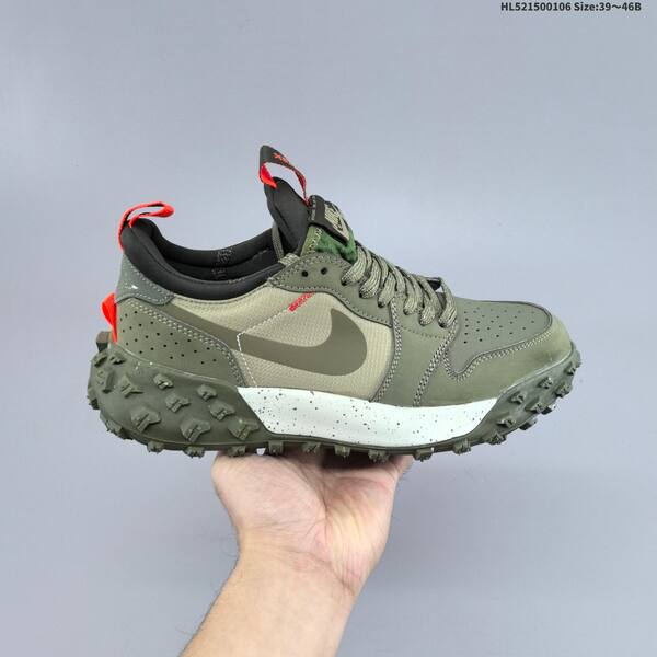 Nike Air Jordan 1 Element Gore-Tex Olive/Green with black and infrared accents EU 39-46 casual
