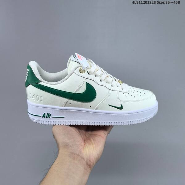 Nike Air Force 1 07 off white dark green white EU 36-45 sneaker