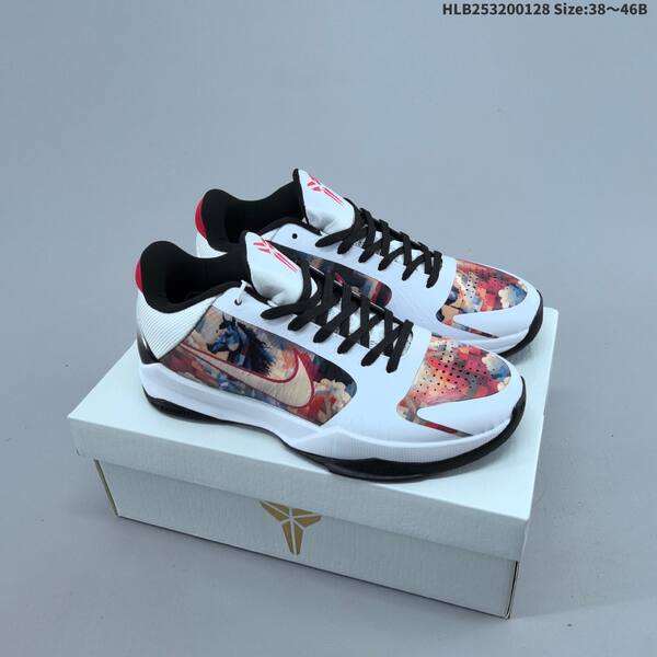 Nike Zoom Kobe V white purple red blue black EU 38-46 basketball shoe