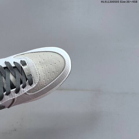 Nike Air Force 1 07 Light Grey Dark Grey White Black EU 36-45 Sneaker - Unisex (BS-60503)