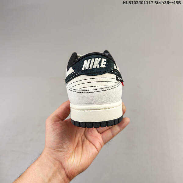 Jordan Air Jordan 1 Low white/grey/black with green accents EU 36-45 casual