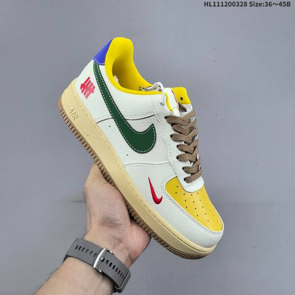 Nike Air Force 1 07 off white yellow green red blue EU 36 45 sneaker EU 36-45