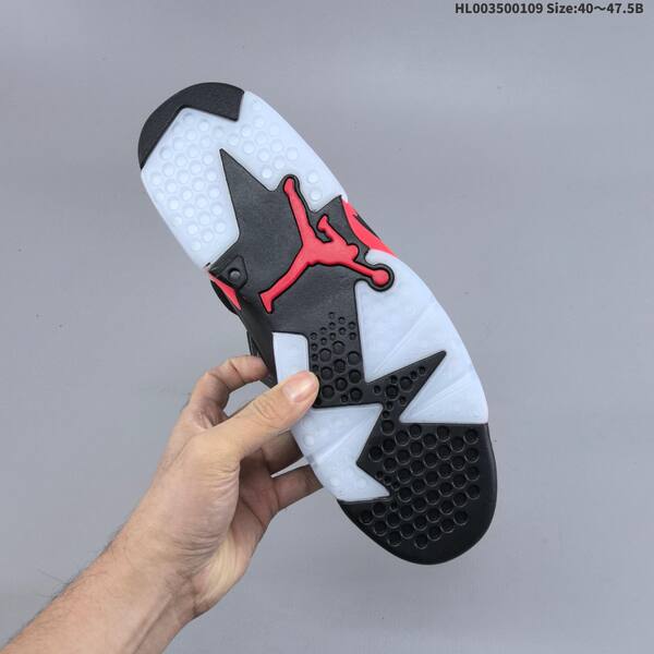 Jordan Air Jordan 6 Retro OG black/red/white 40~47.5 basketball