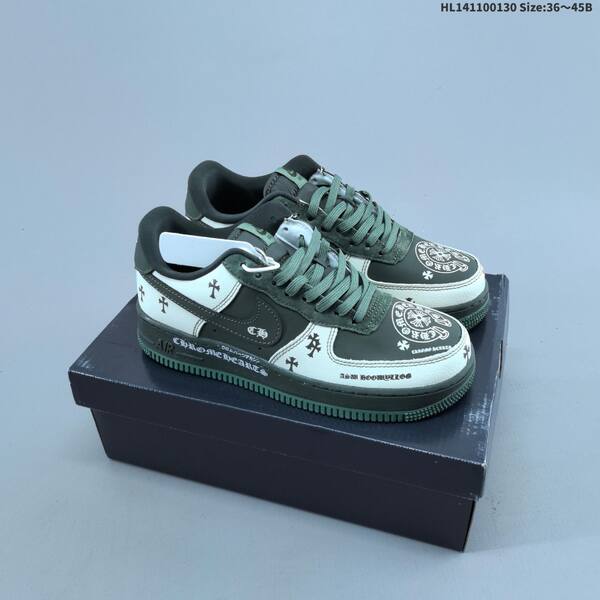 Nike Air Force 1 07 Low White Beige Brown Black Red EU 36-45 sneaker
