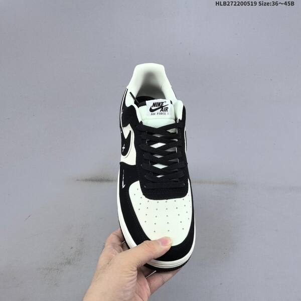 Nike Air Force 1 07 LV8 DF0188 151 black off white EU 36 45 sneaker EU 36-45