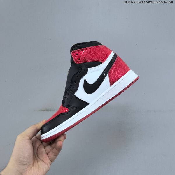 Jordan Air Jordan 1 High OG "Ruby" Black/White/Red 35.5-47.5 basketball