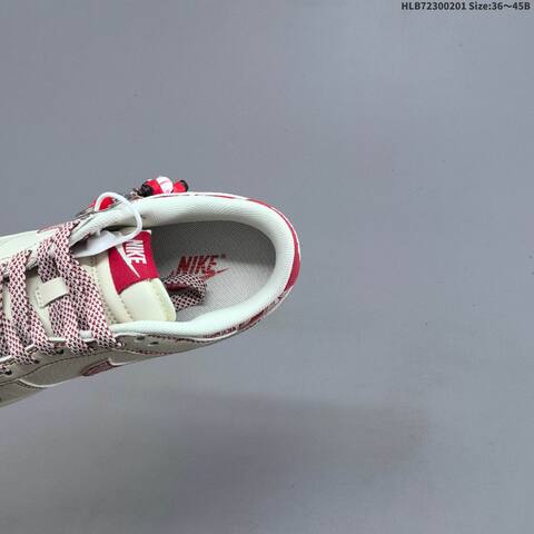 Nike SB Dunk Low Off White Red EU 36-45 Skate Shoe - Unisex (BS-61588)