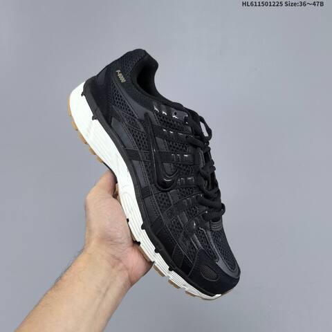 Nike P-6000 Black White Gum Gold EU 36-47 Running Shoe - Unisex (BS-62460)