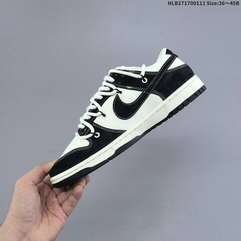 Nike SB Dunk Low Sail Black Navy Red Orange EU 36-45 Skate Shoe - Unisex (BS-62062)