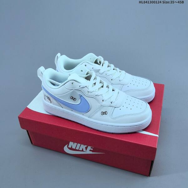 Nike Court Borough Low 2 white blue EU 35-45 skate shoe