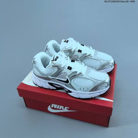 Nike V5 RNR White Silver Light Blue EU 36-45 Running Shoe - Unisex (BS-61680)
