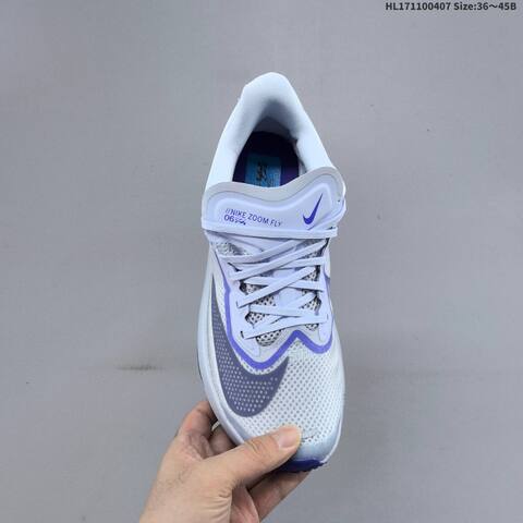 Nike Zoom Fly 6 White Purple Blue Red EU 36-45 Running Shoe - Unisex (BS-60914)
