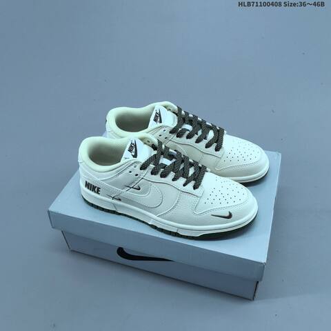 Nike Dunk Low Off White Dark Green EU 36-46 Skate Shoe - Unisex (BS-60895)
