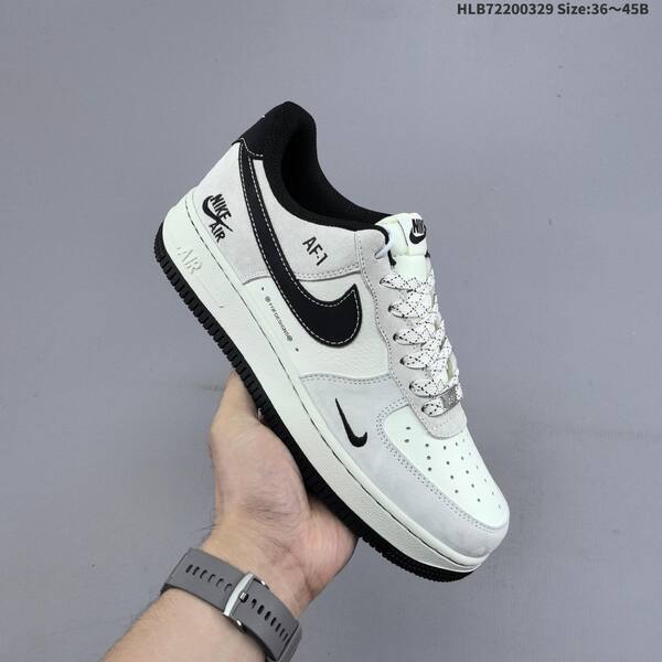 Nike Air Force 1 07 LV8 CS5288-095 off white black EU 36-45 sneaker