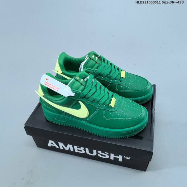 Nike Ambush x Air Force 1 07 Low phantom black pine green citron EU 36-45 sneaker