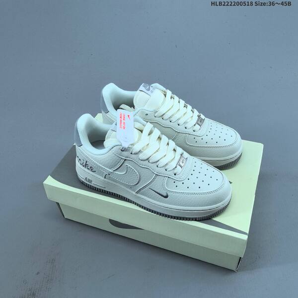 Nike Air Force 1 07 Low off white grey red brown navy EU 36-45 sneaker