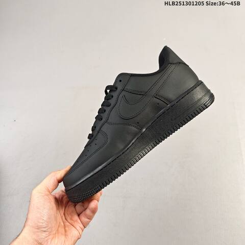 Nike Air Force 1 07 Supreme Black White Red EU 36-45 Sneaker - Unisex (BS-62813)