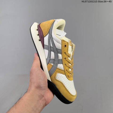 Onitsuka Tiger Ultimate 81 EX White Brown Black Yellow EU 36-45 Sneaker Casual Sneakers - Unisex (BS-69151)